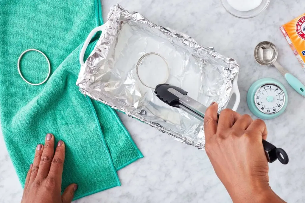 Cleaning of Silver Jewelry