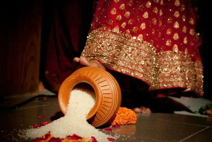 Bride Griha Pravesh: