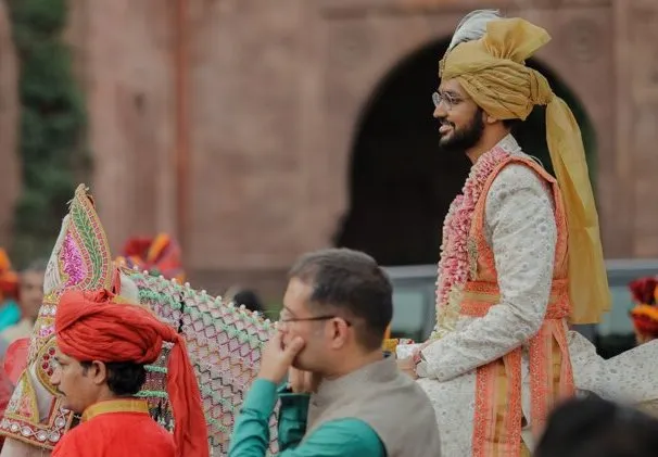 arrival delhi wedding