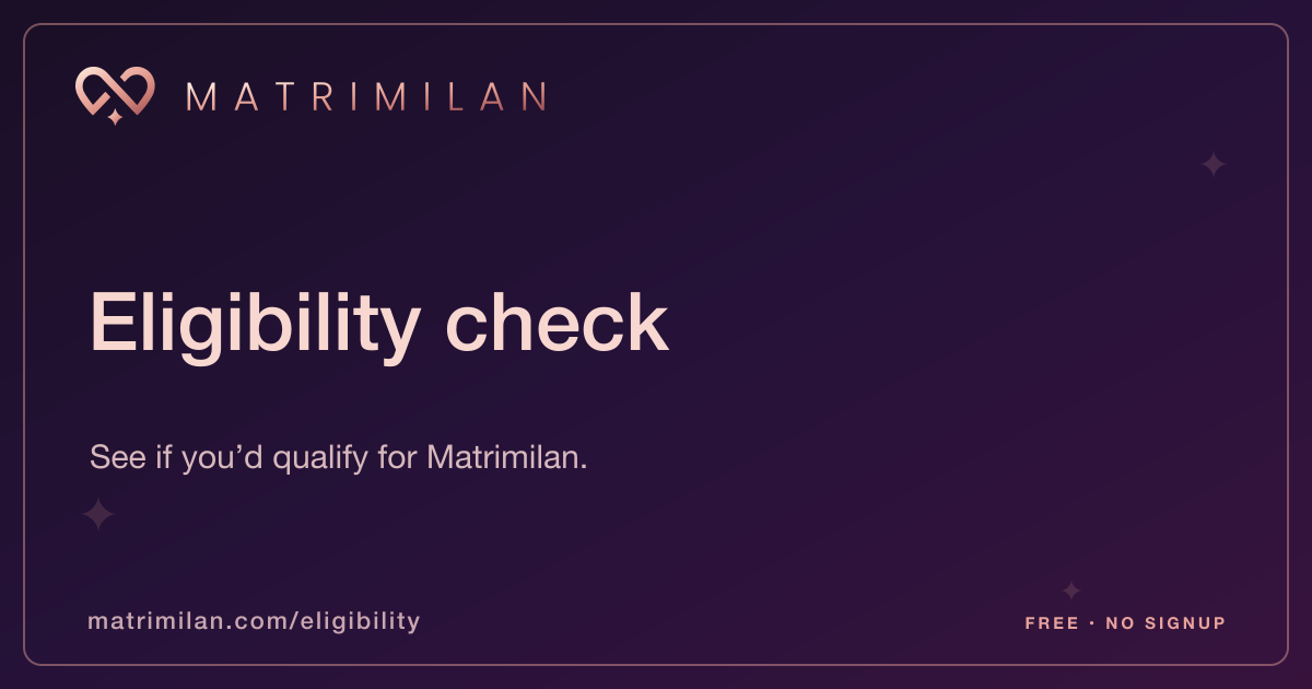 Eligibility check